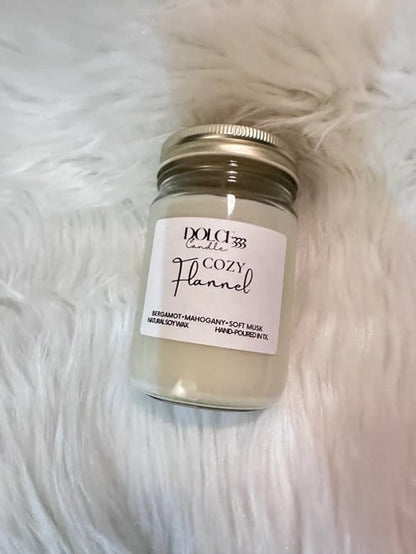Winter candle collection