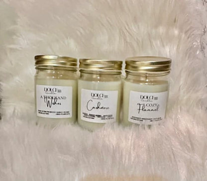 Winter candle collection