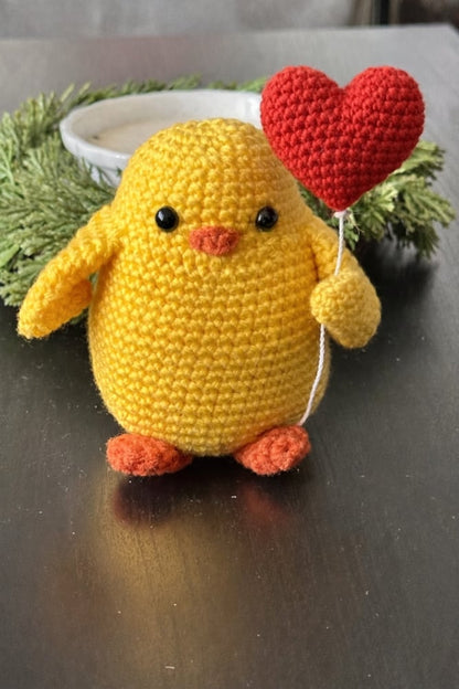 Crochet Chick Amigurumi – Handmade Soft Yarn Plush