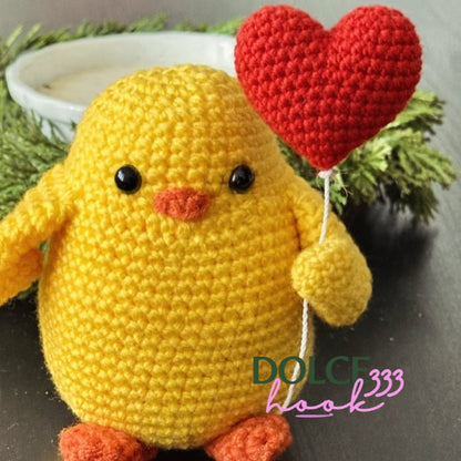 Crochet Chick Amigurumi – Handmade Soft Yarn Plush